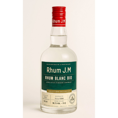 Rhum Blanc JM Bio
